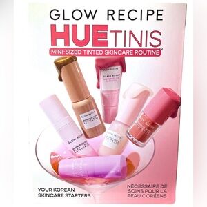 Glow Recipe Huetinis Mini-Sized Tinted Skincare Routine - Brand New